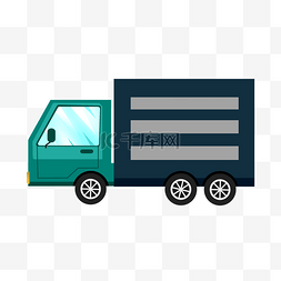 卡通运输工具图片_矢量运输工具货车