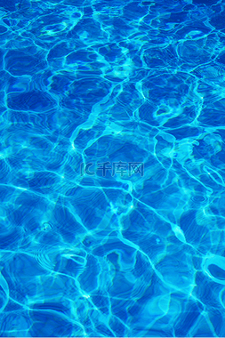 水面蓝色图片_蓝色水面水纹理