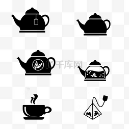 中国风茶叶素材图片_中国风水墨茶具