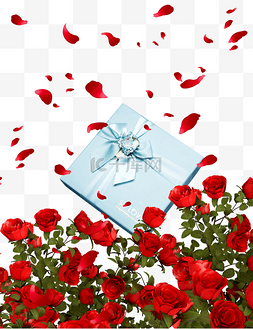 情人节玫瑰礼盒