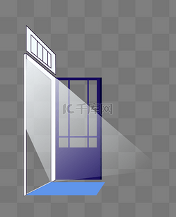 光图片_矢量扁平门门框光线
