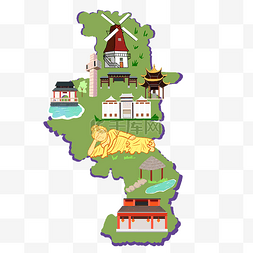 南京旅游地图