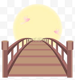 月下独木桥