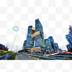 腾讯logo图片_深圳城市夜景