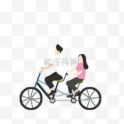 孩子骑车图片_父亲节孩子父亲骑车