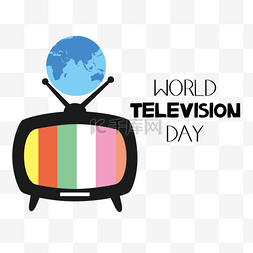 声音传播图片_创意world television day