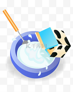 烘焙蛋糕广告图图片_白色牛奶烘焙