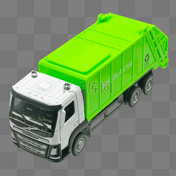 绿色清洁垃圾车