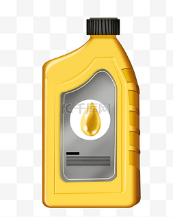 小瓶黄色机油