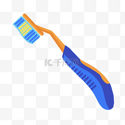 刷牙图片_刷牙蓝色牙刷
