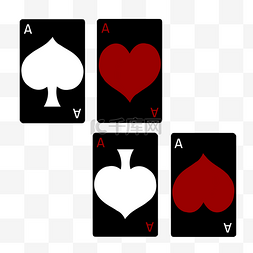 扑克牌纸牌矢量图图片_仿真创意扑克牌