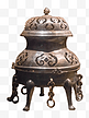 古代文物香炉