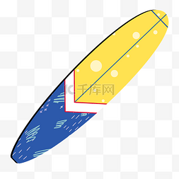 sup冲浪板图片_夏季旅行彩色炫酷冲浪板