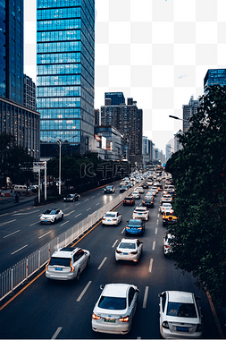 马路图片_武汉城市街道交通