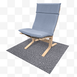 木板图片_椅子地毯淡蓝色家具休闲座椅蓝色