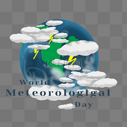 world meteorological day世界气象日多云