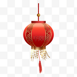 农历新年喜庆红灯笼