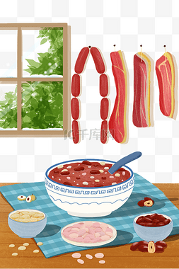中国美食图片_中国传统节日腊八节腊八粥