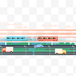 map图片_城市交通景观公路