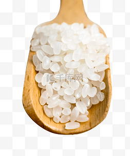 米饭图片_一勺米水稻米饭