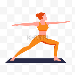 瑜伽动作图片_运动健身瑜伽运动