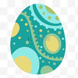 彩绘装饰图片_卡通彩绘复活节节日彩蛋