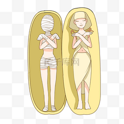 女性埃及木乃伊