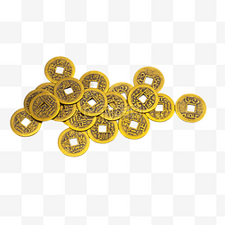 钱币元素图片_古代钱币铜币