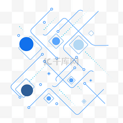 网络智能科技图形