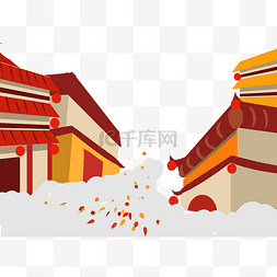 建筑图片_新年牛年建筑