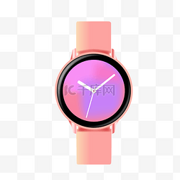手表图片_粉色的手表