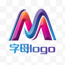 企业logo图片_紫色字母LOGO