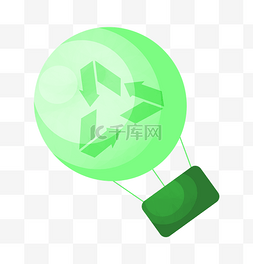 绿色氢气球装饰