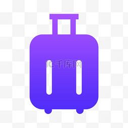 旅游app界面图标设计行李