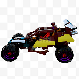 四驱玩具车模型