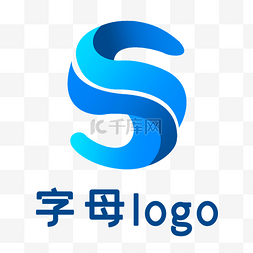 logo图片_蓝色字母LOGO