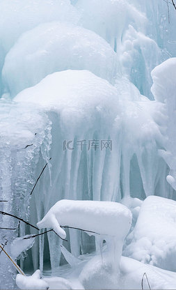 冬天冬季冰天雪地图片_冰天雪地下雪冰花