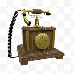 复古造型电话