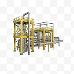 立体化工厂设备