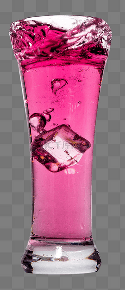 果汁缤纷图片_粉色饮料