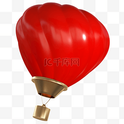 氛围气球图片_国庆气球C4D立体