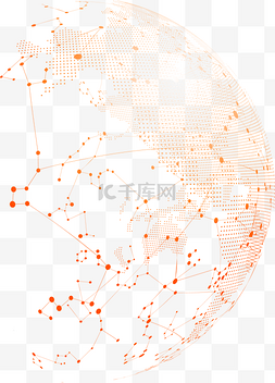 数码图片_地球网络背景png