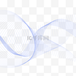 科技线条背景装饰图片_蓝色科技线条