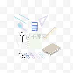 手持计算器图片_学生用品素材