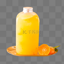 饮品水果茶饮网红冰糖橘橘子汁
