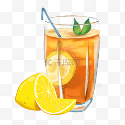解暑饮料图片_夏季柠檬饮品