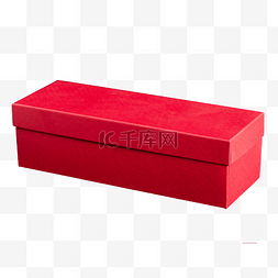 包装的红色首饰盒
