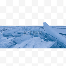 荷加斯艺术图片_贝加湖儿蓝冰日出冰蓝冰冰块湖泊