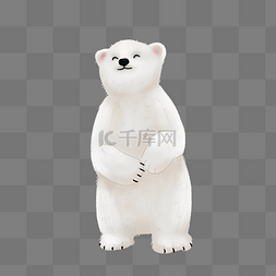 大白归来图片_可爱动物北极熊大白熊