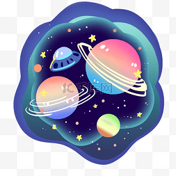 星空图片_发光的宇宙